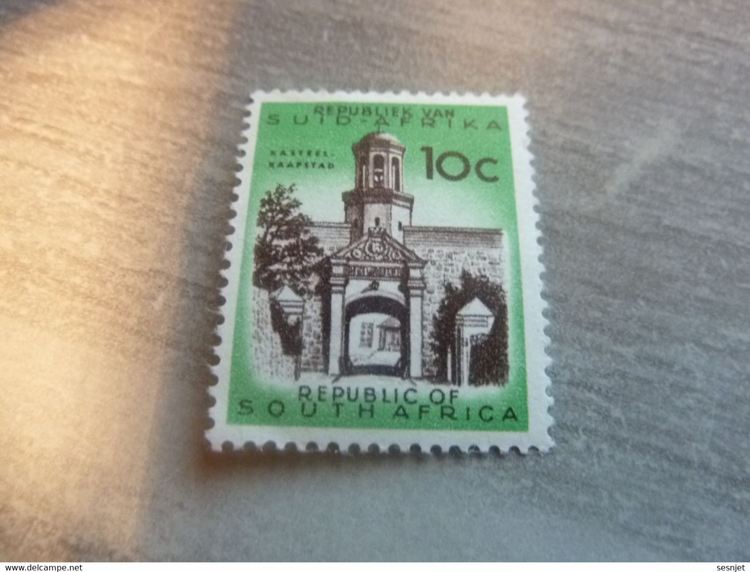 Républiek Yan Suid Africa - Kasteel  Kaapstad - 10 C. - Multicolore - Non Oblitéré - - Used Stamps