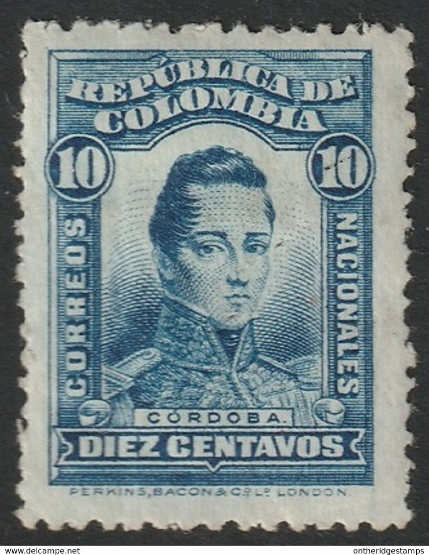 Colombia 1923 Sc 374 Colombie MH* Surface Damage - Kolumbien