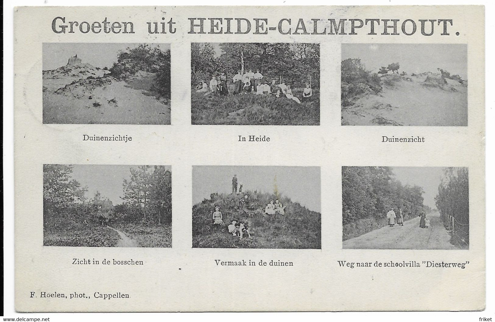 - 1581 -   HEIDE-CALMPTOUT  Groeten ( 6vues) - Kalmthout