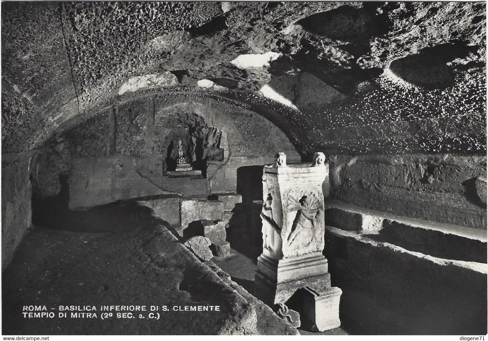 Roma Basilica Inferiore Di S. Clemente Vera Fotografia - Iglesias