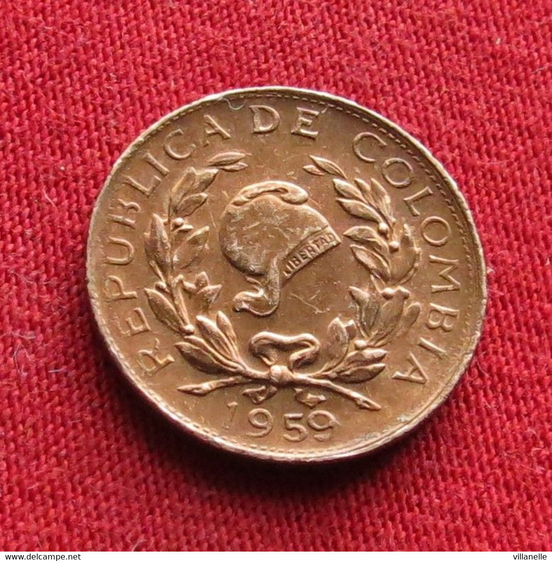 Colombia 1 I Centavo 1959 KM# 205  Colombie - Colombia