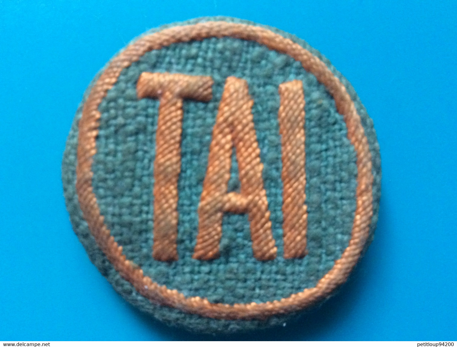 BADGE D’EQUIPAGE  COMPAGNIE TAI  Transports Aériens Intercontinentaux  ANNÉES 1950 - Crew-Abzeichen