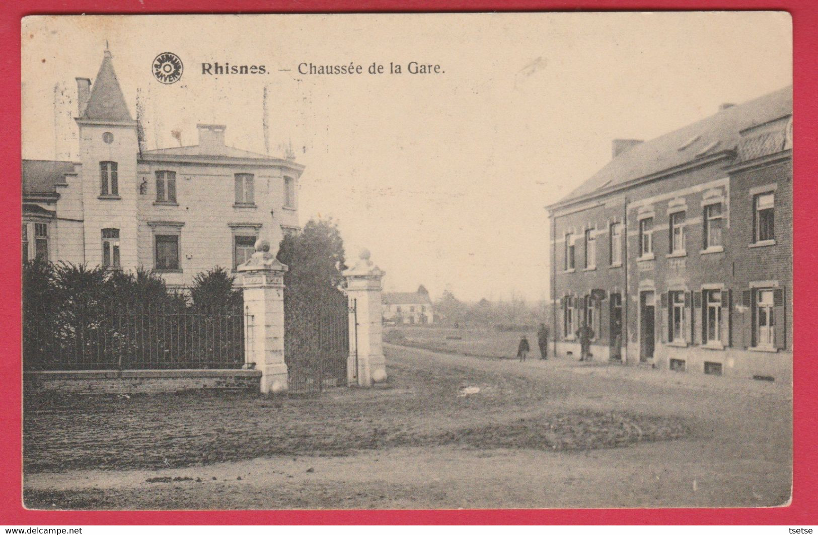 Rhisnes - Chaussée De La Gare -1925  ( Voir Verso ) - La Bruyere