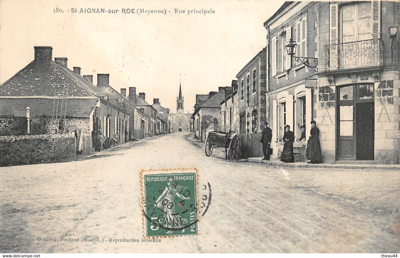 ¤¤   -   SAINT-AIGNAN-sur-ROË   -  Rue Principale        -  ¤¤ - Saint Aignan Sur Roe