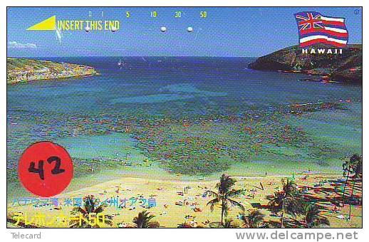 Télécarte Japonaise HAWAII Related (42) - Hawaii