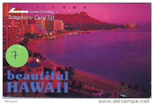 Télécarte Japonaise HAWAII Related (7) - Hawaï