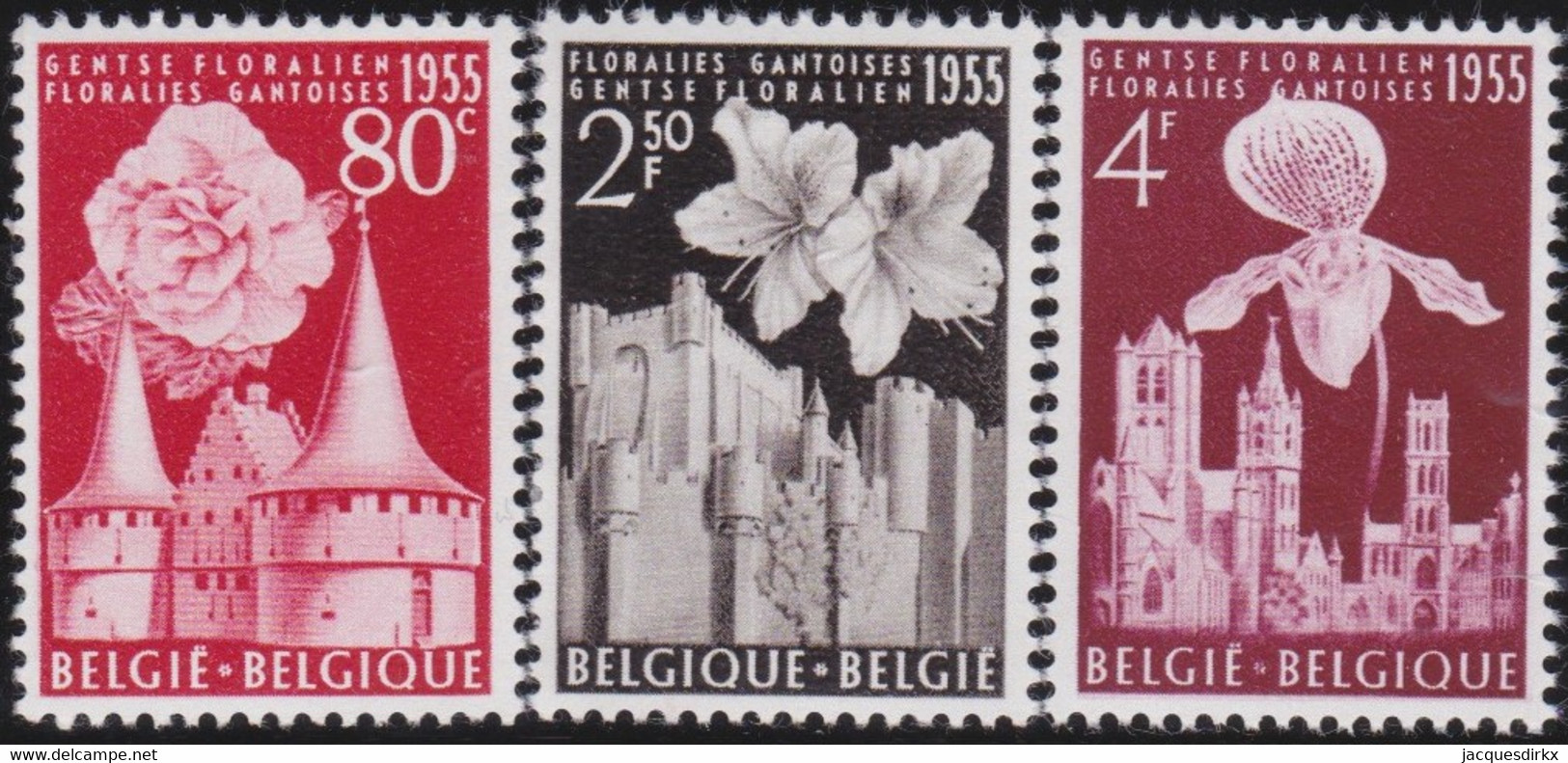 Belgie  .   OBP  .  961/963      .   **   .      Postfris   .    /  .   Neuf SANS Charniére - Nuovi