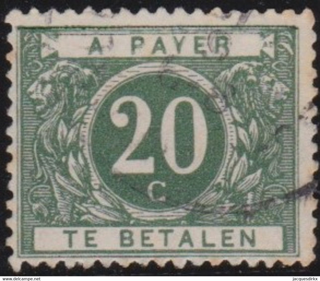 Belgie  .   OBP  .   Taxe  14        .    O   .      Gebruikt  .    /  .   Oblitéré - Stamps