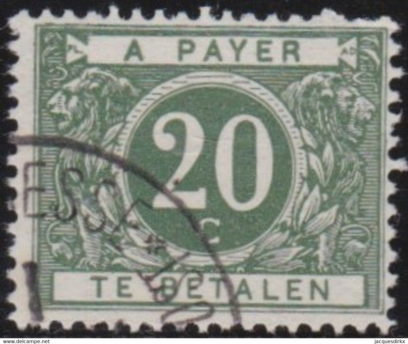 Belgie  .   OBP  .   Taxe  14        .    O   .      Gebruikt  .    /  .   Oblitéré - Briefmarken