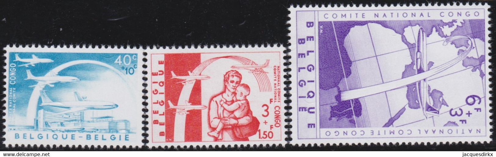 Belgie  .   OBP  .   1147/1149      .   **   .      Postfris   .    /  .   Neuf SANS Charniére - Nuovi