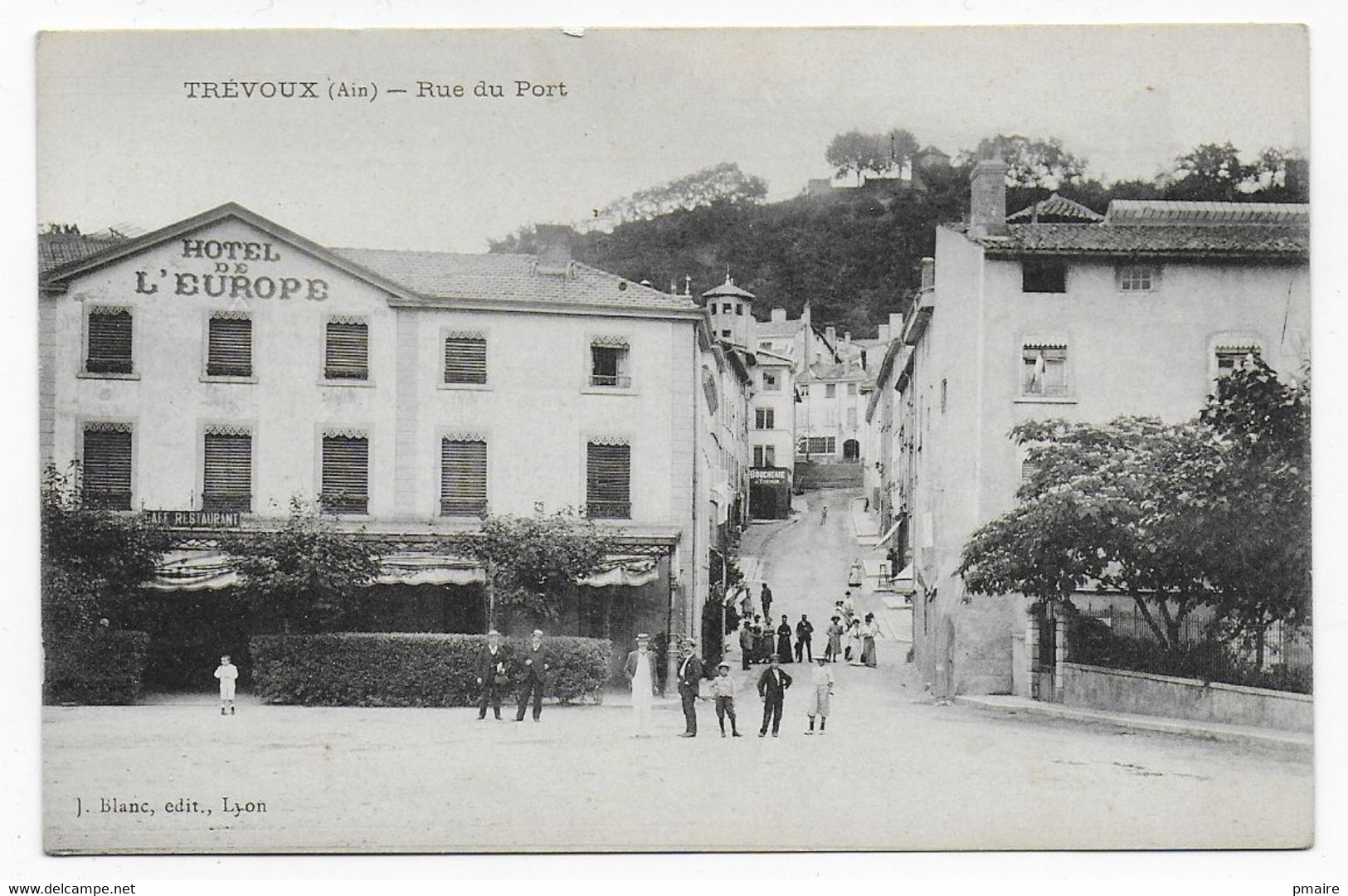 CPA 01 Trévoux Rue Du Port - Trévoux