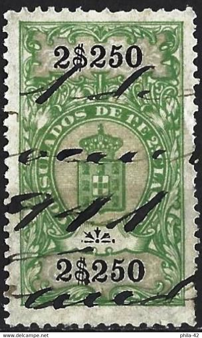 Portugal 1911 - Tax Stamp - Oblitérés