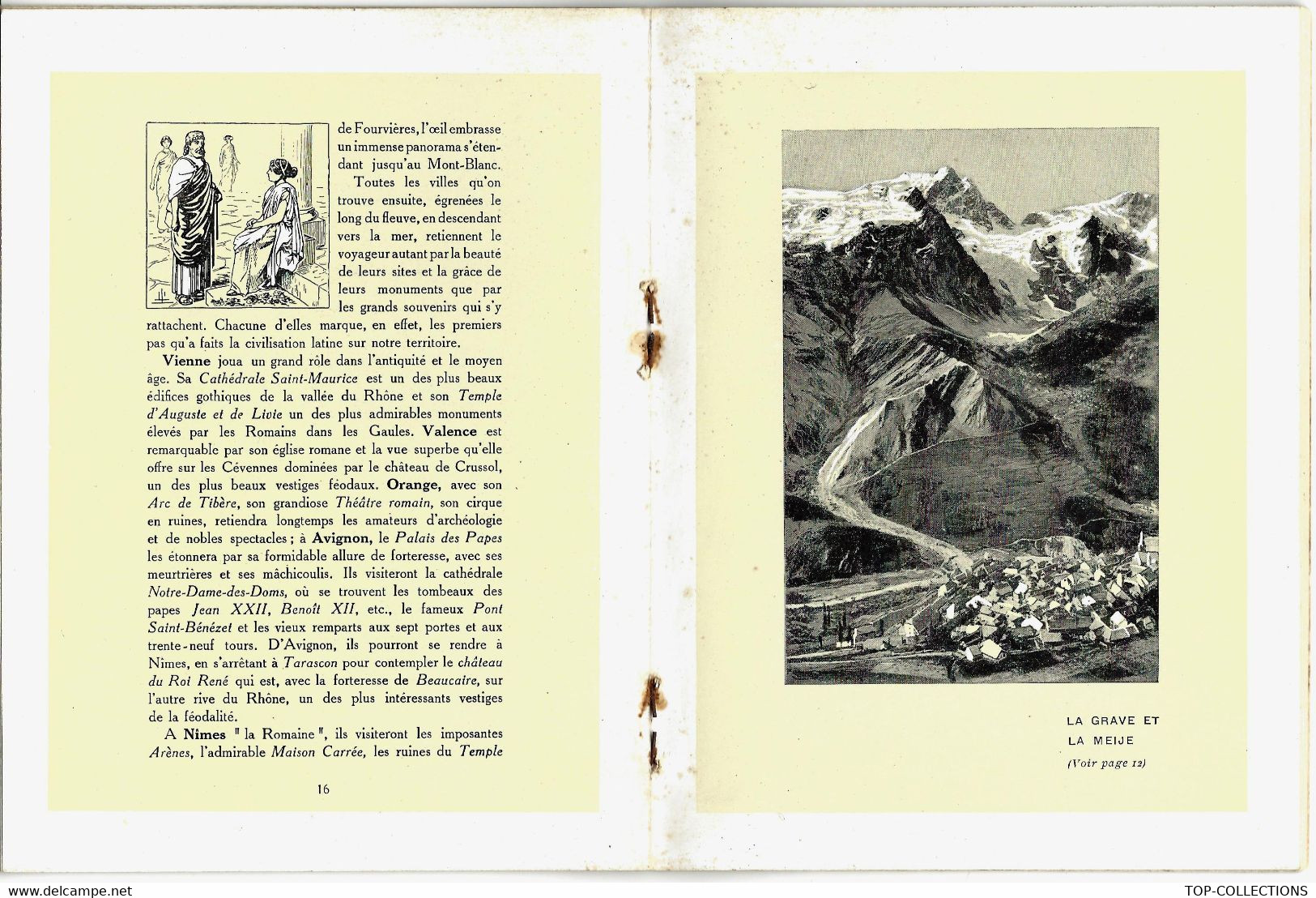 Circa 1902 1903 CATALOGUE LUXE DE VOYAGES CHEMINS DE FER PARIS LYON ET LA MEDITERRANEE P.L.M. Art Nouveau Art Déco - Reiseprospekte