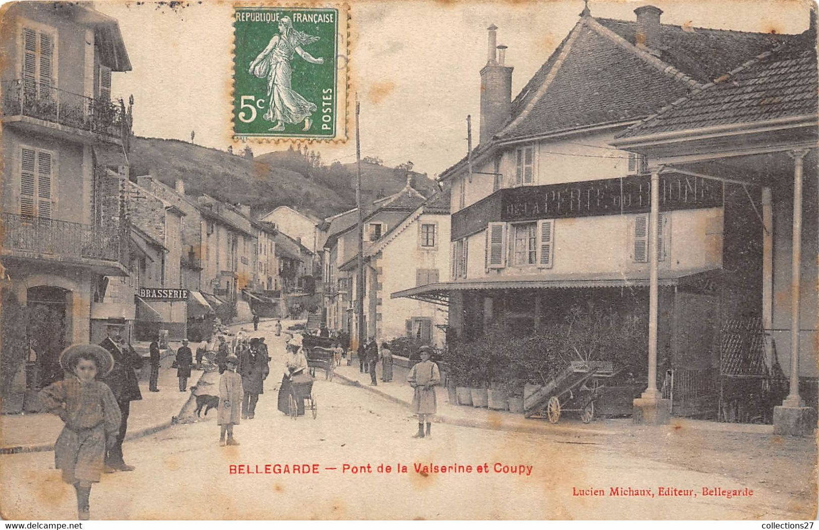 01-BELLEGARDE- PONT DE LA VALSERINE ET COUPY - Bellegarde-sur-Valserine