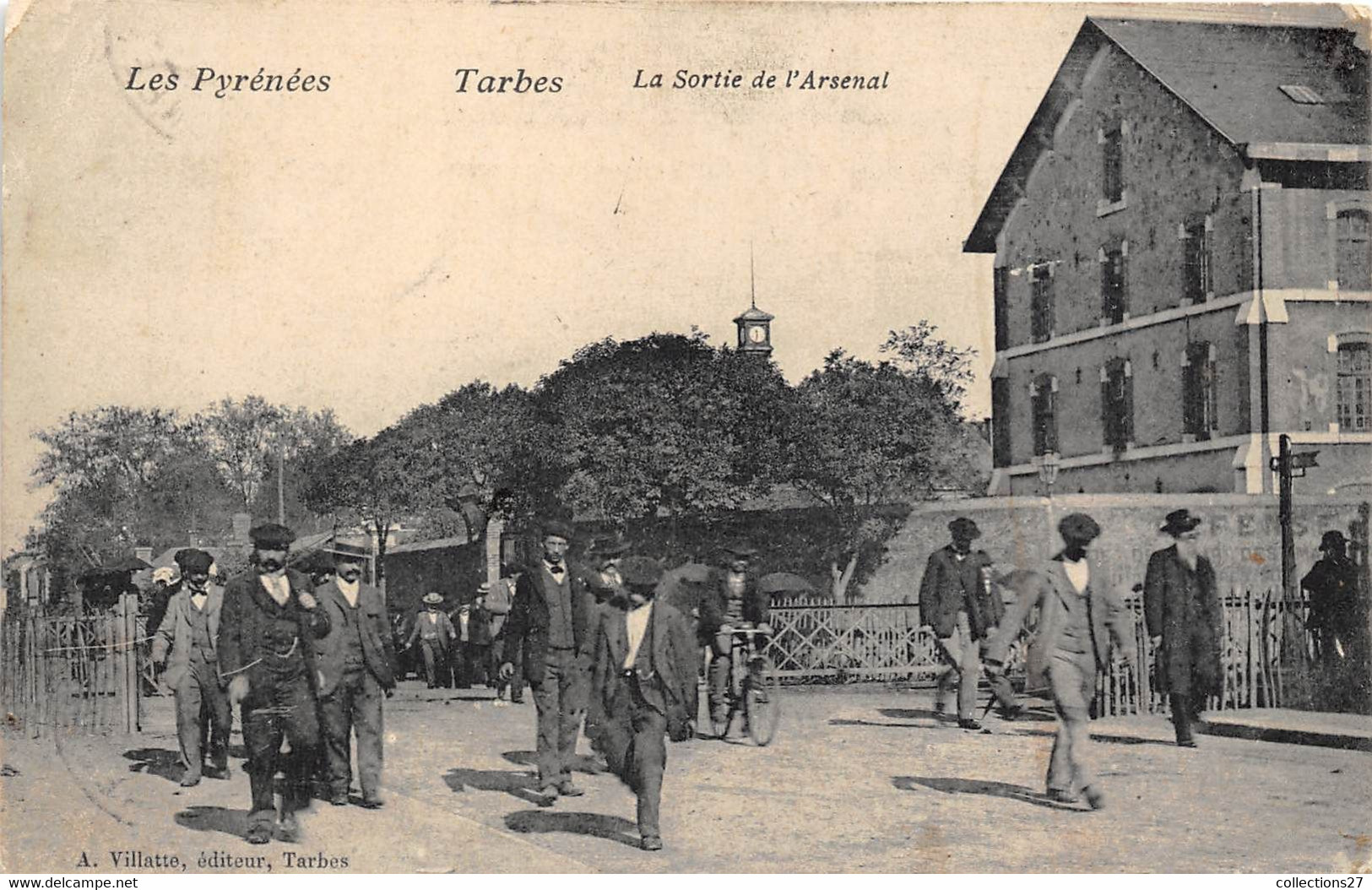 65-TARBES- LA SORTIE DE L'ARSENAL - Tarbes