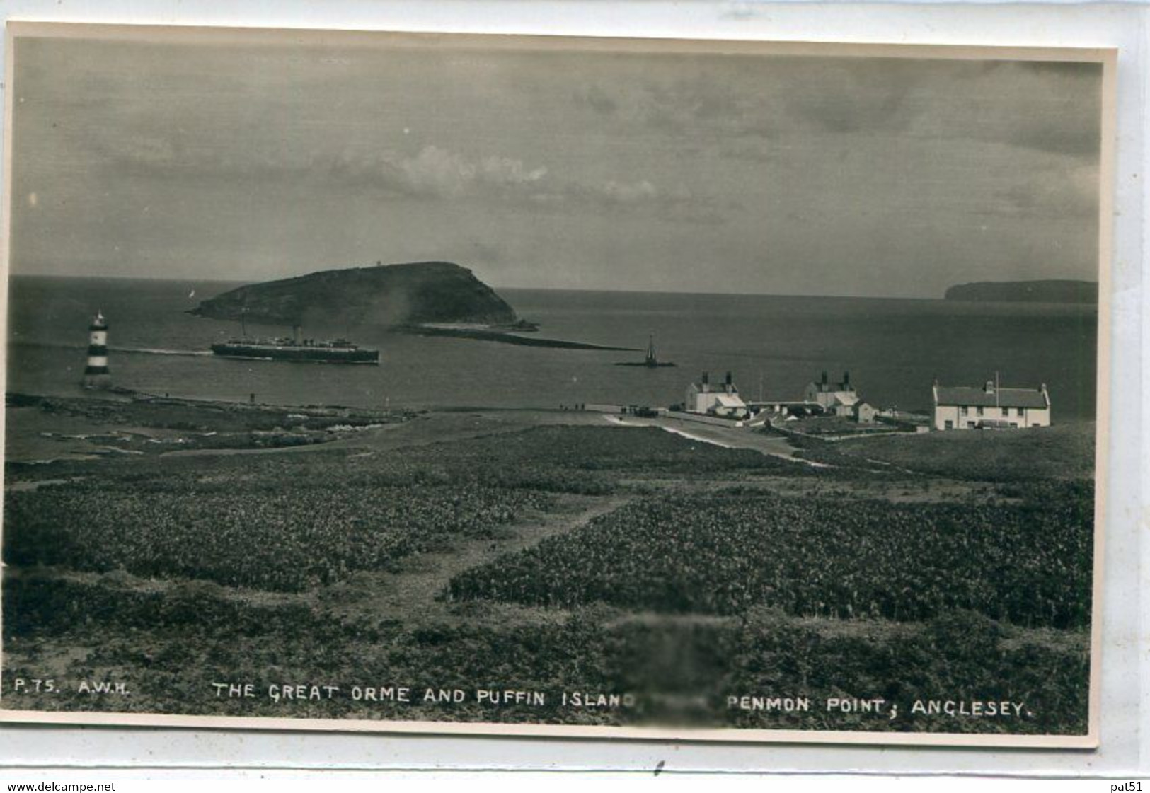 ROYAUME - UNI / UNITED KINGDOM - Anglesey : Photo - The Great Orme And Puffin Island - Anglesey