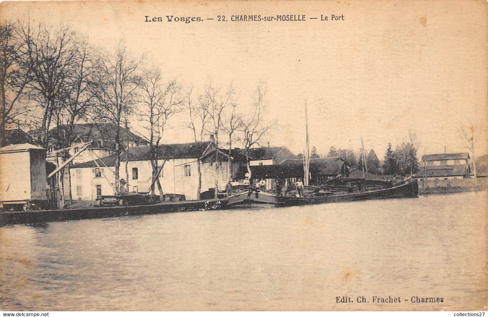 88-CHARMES-SUR-MOSELLE- LE PORT - Charmes