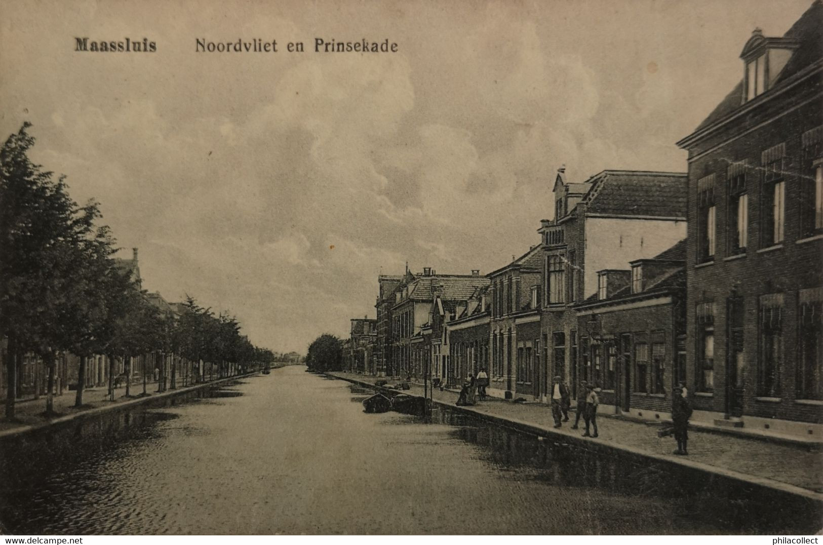 Maassluis // Noordvliet En Prinsenkade 1928 - Maassluis