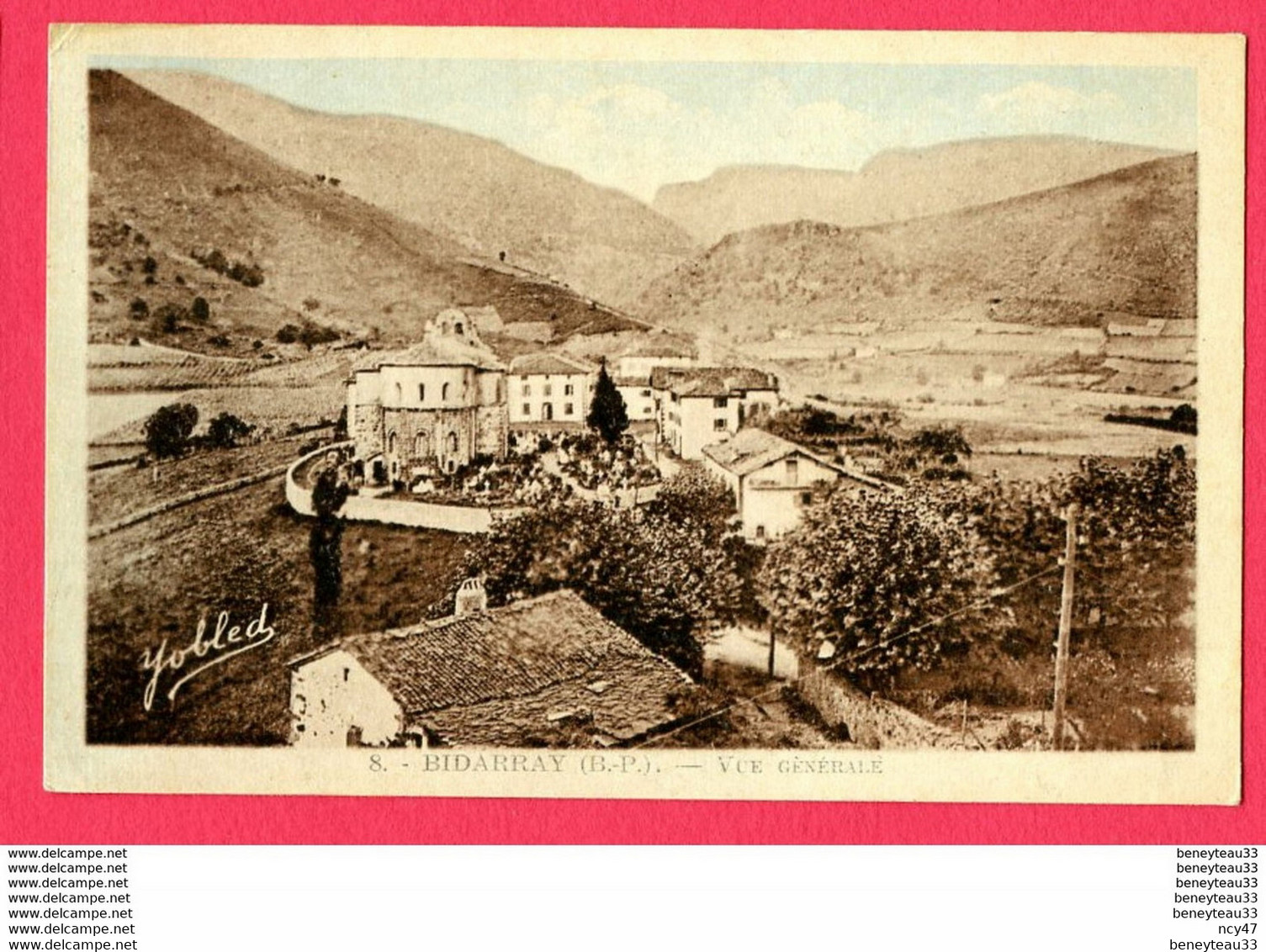 CPA (Réf : Z057) BIDARRAY (64 PYRÉNÉES ATLANTIQUES)  Vue Générale - Bidarray