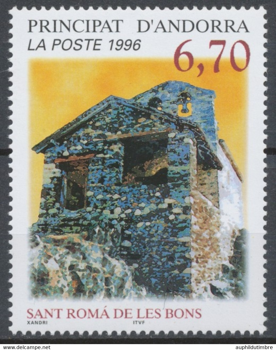 Andorre FR N°482 6f.70 Multicolore NEUF** ZA482 - Unused Stamps