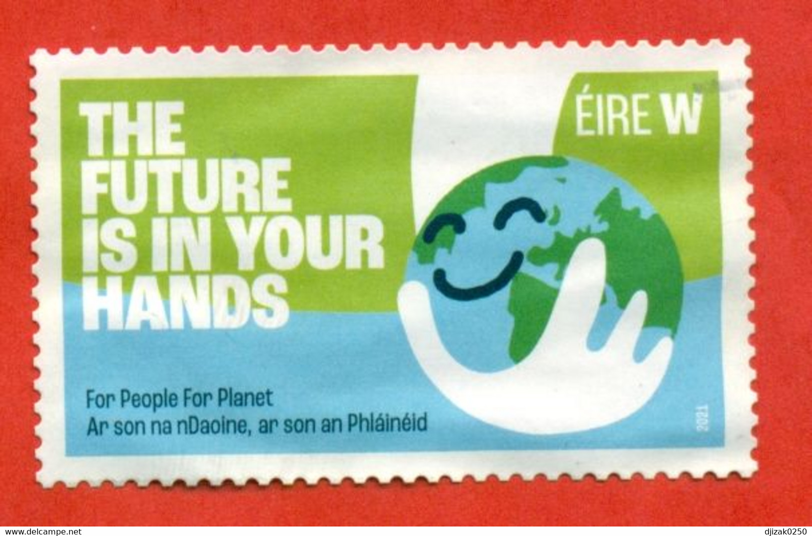 Ireland 2021. For People For Planet. Used Stamp. - Usados