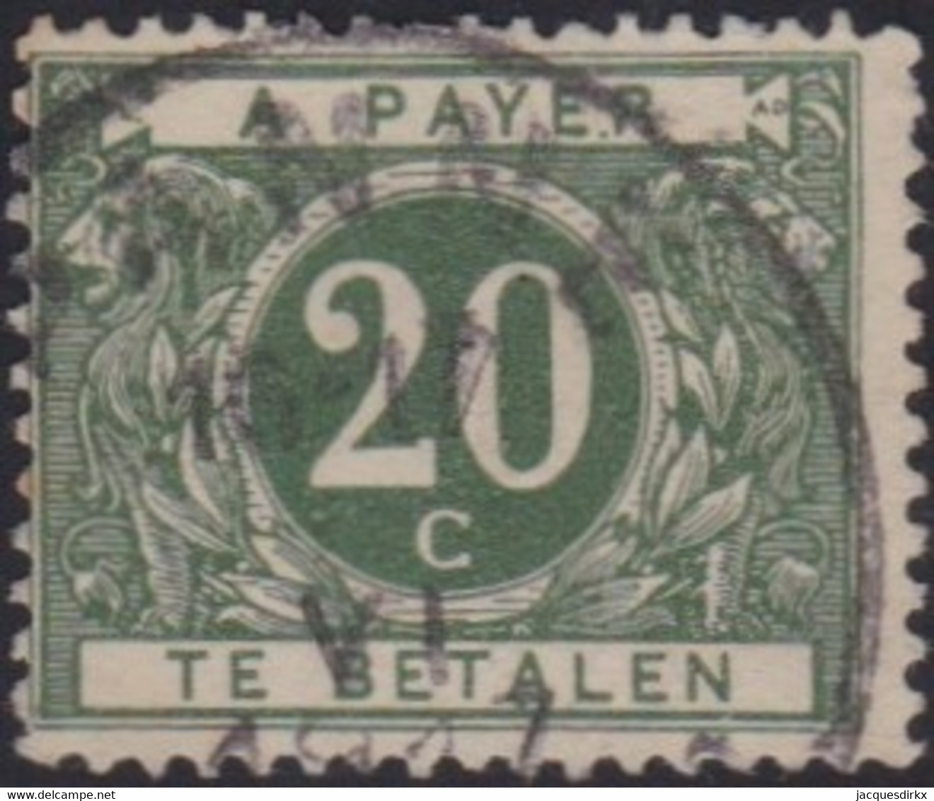 Belgie   .  OBP   .     TX  14        .      O .    Gebruikt  . / .   Oblitéré - Stamps