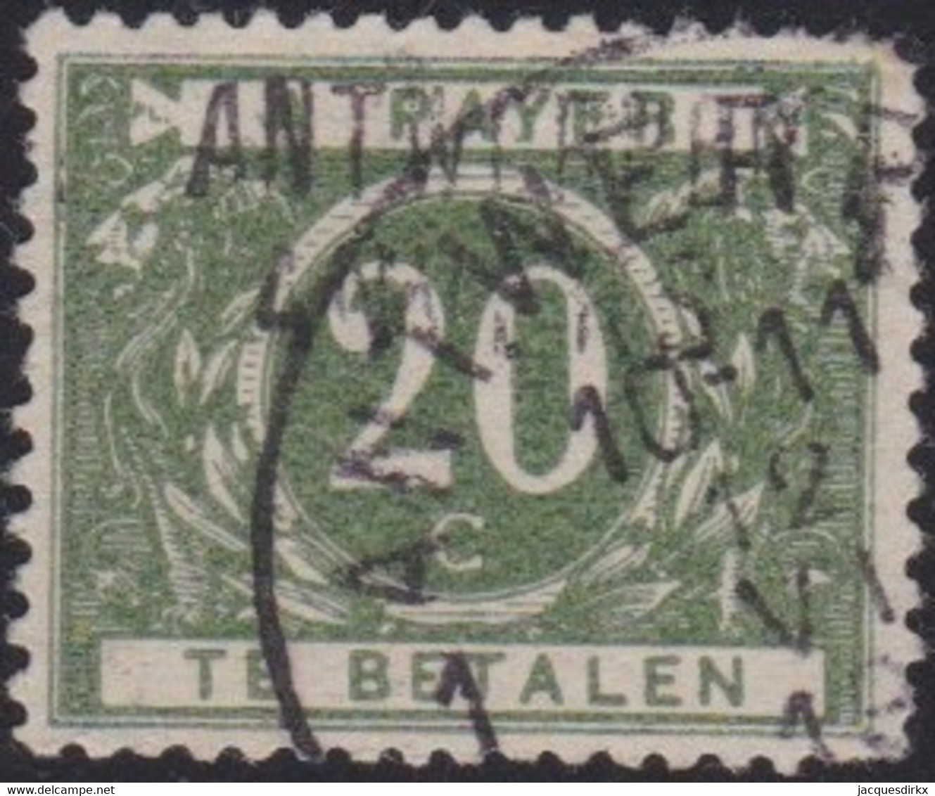 Belgie   .  OBP   .     TX  14A        .      O .    Gebruikt  . / .   Oblitéré - Postzegels