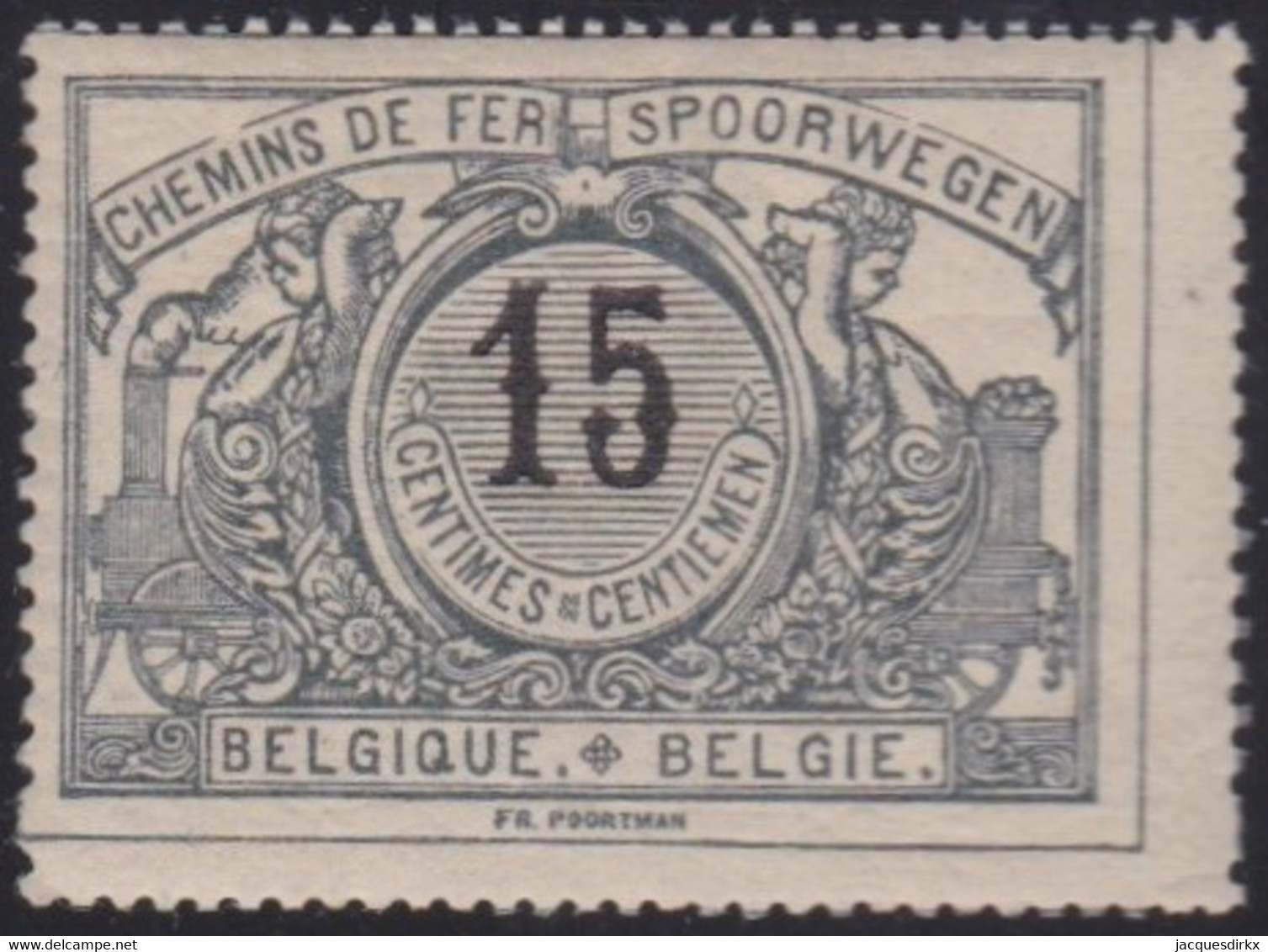 Belgie   .  OBP   .    TR 16   .     **   .     Postfris  . / .   Neuf SANS Charniére - Altri & Non Classificati