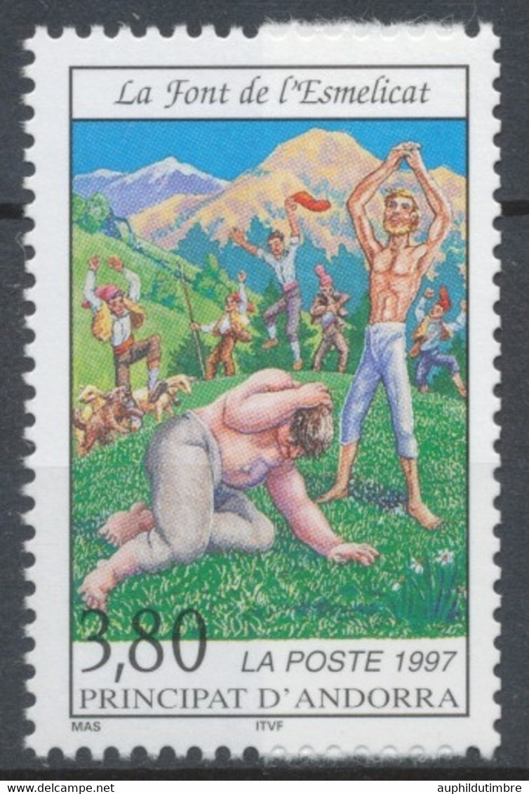 Andorre FR N°495 3f.80 Légendes Andorranes N** ZA495 - Unused Stamps