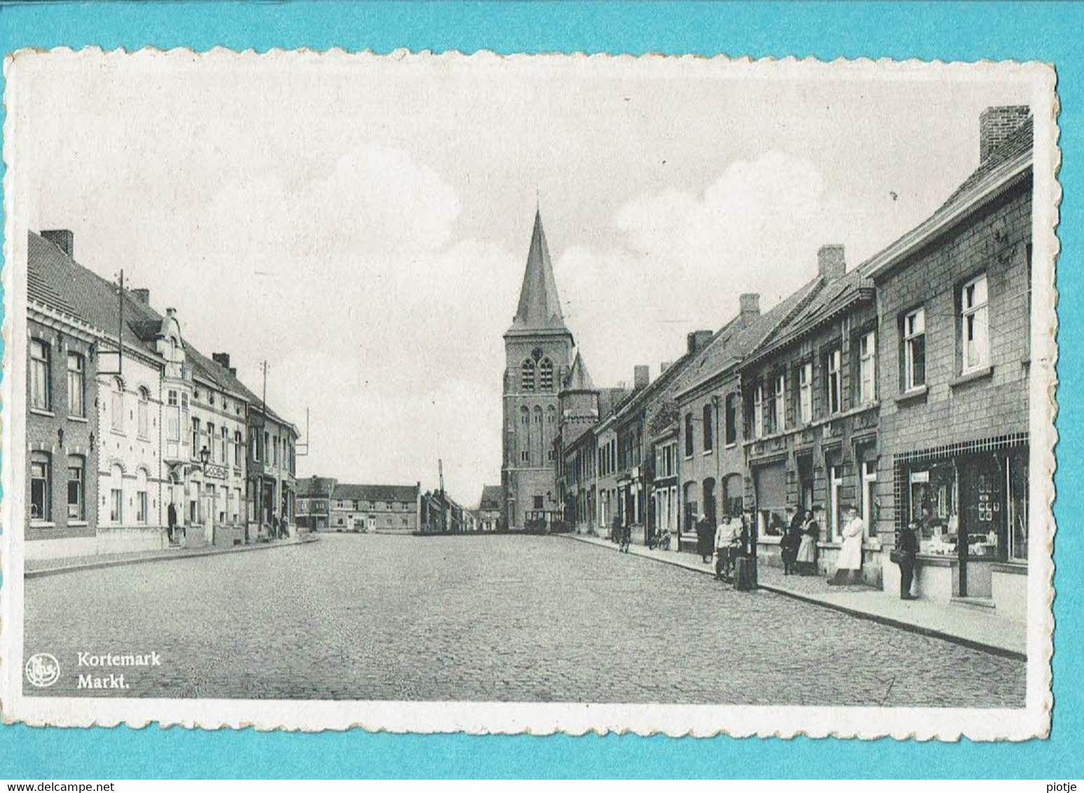 * Kortemark - Cortemarck * (Nels, Foto Studio Sinaeve) Markt, Grand'Place, Animée, Magasin, église, Kerk, Church - Kortemark