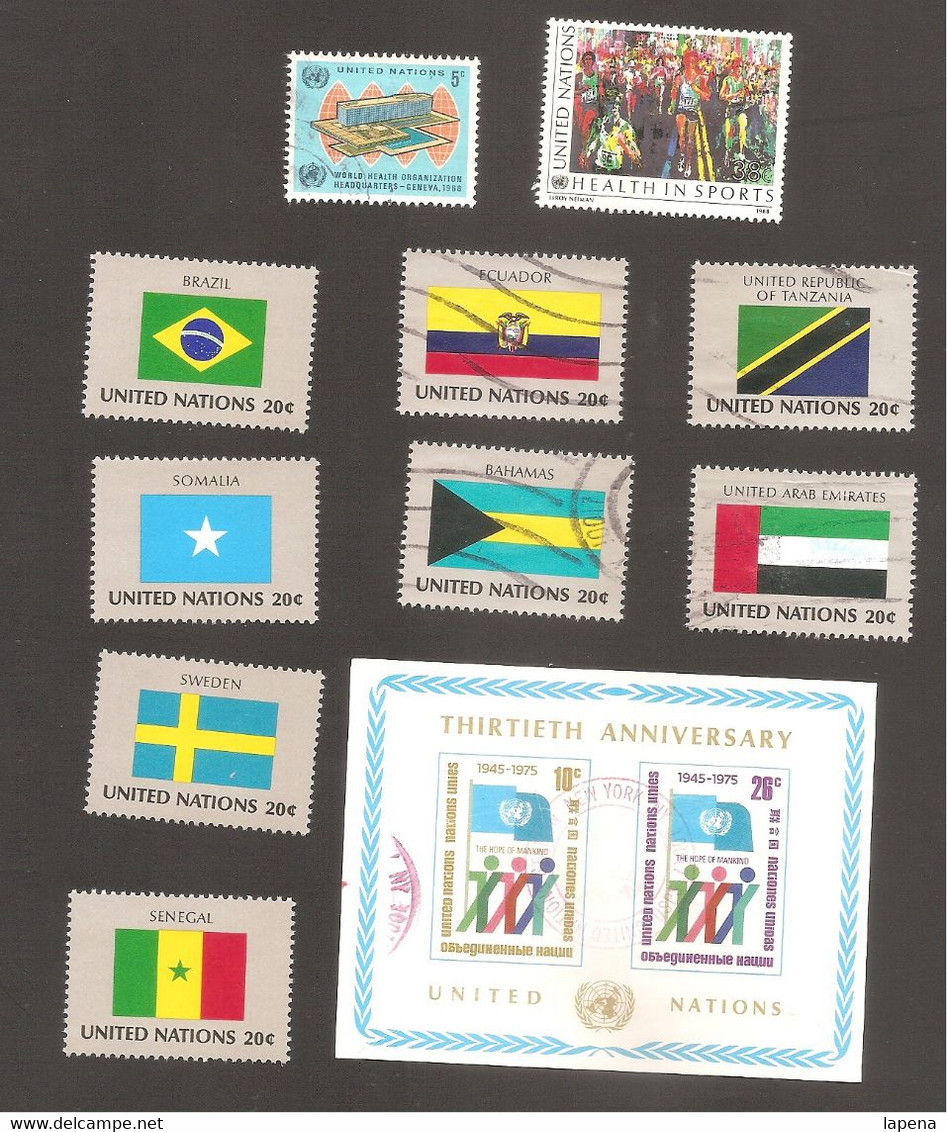 Naciones Unidas Nueva York - Used Stamps