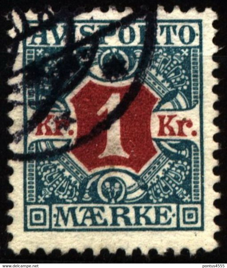 Denmark 1914 Mi V8 Newspaper Stamps - Dienstzegels