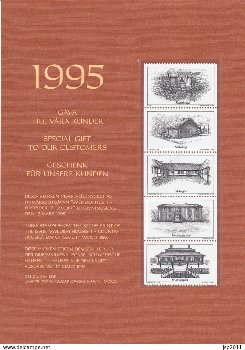 Sweden 1995. "Special Gift To Our Subscribers". See Descrition. MNH(**) - Probe- Und Nachdrucke