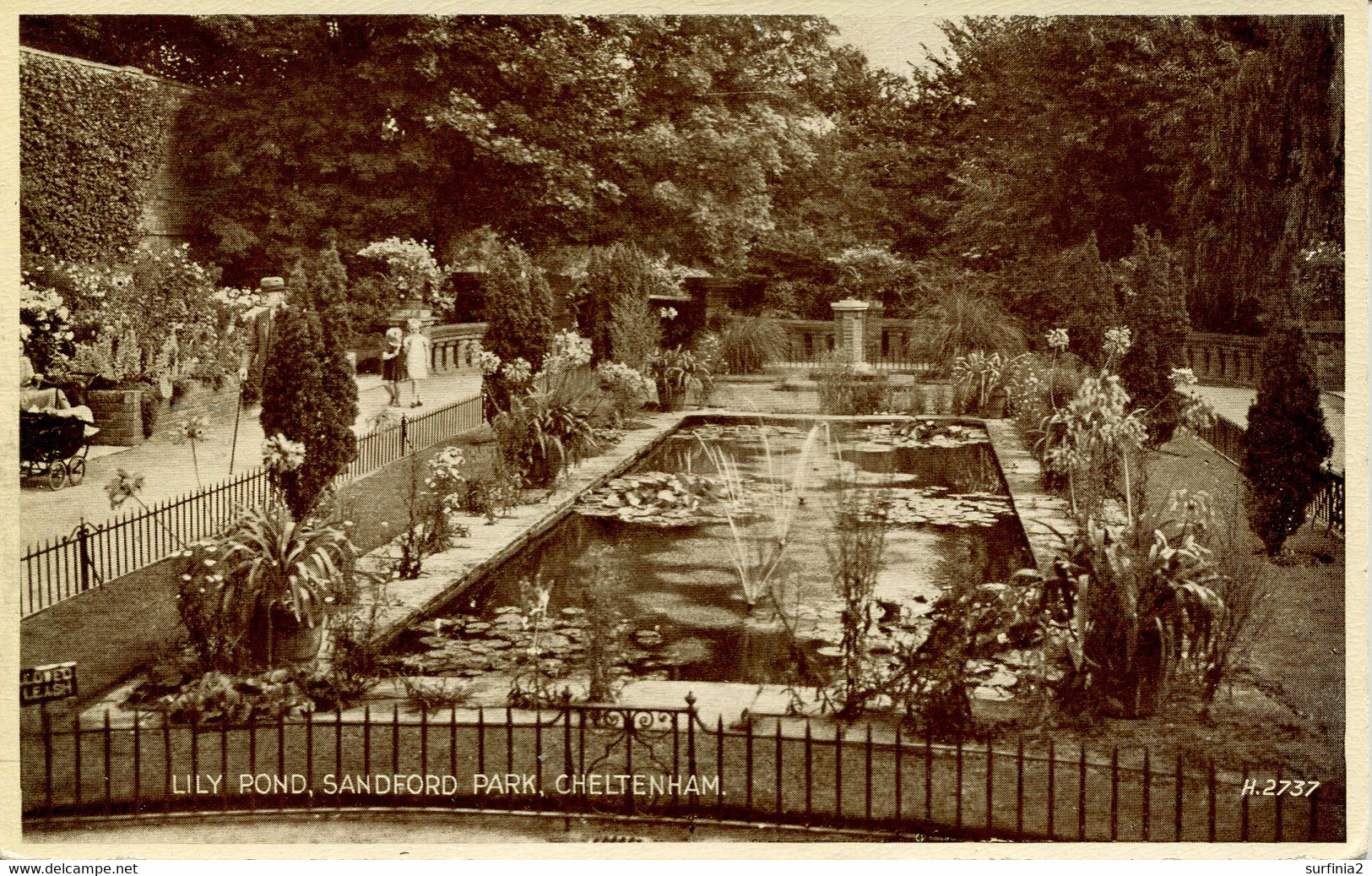 GLOS - CHELTENHAM - SANDFORD PARK - LILY POND Gl461 - Cheltenham