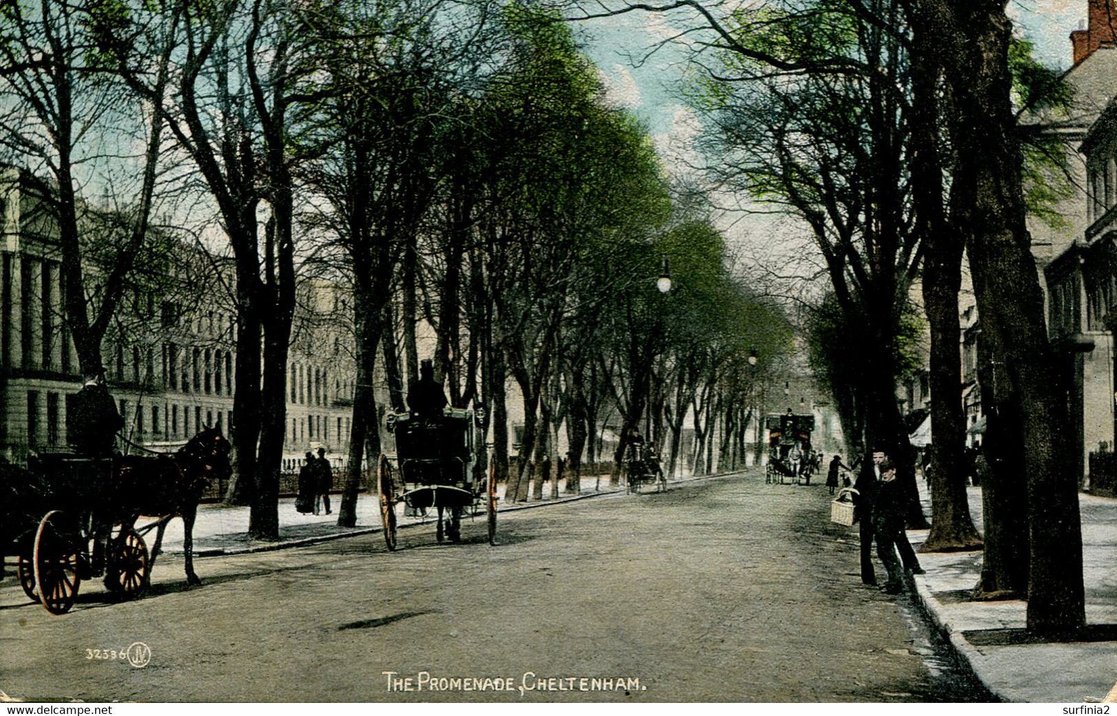 GLOS - CHELTENHAM - THE PROMENADE 1906 Gl458 - Cheltenham