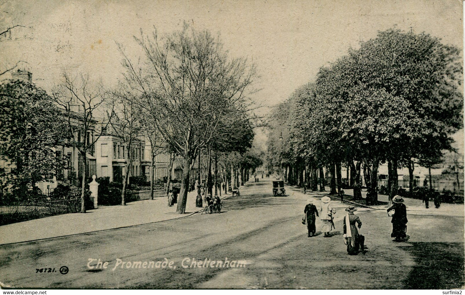 GLOS - CHELTENHAM - THE PROMENADE 1918 Gl412 - Cheltenham