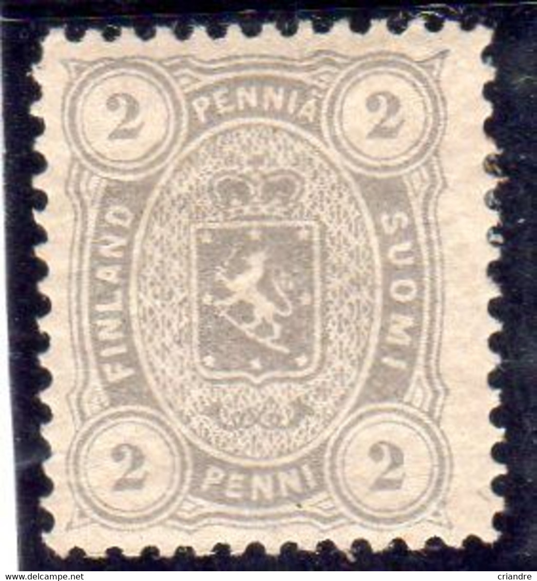 Finlande  Année 1875-81  N°13* - Unused Stamps