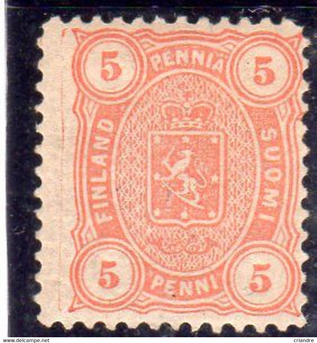 Finlande  Année 1875-81  N°14* - Neufs