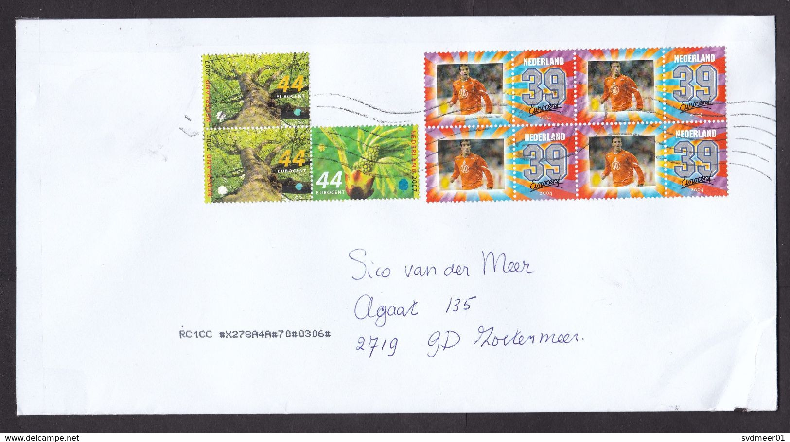 Netherlands: Cover, 2022, 7 Stamps, Soccer, Football, Sports, Tree, Seed (minor Crease) - Brieven En Documenten