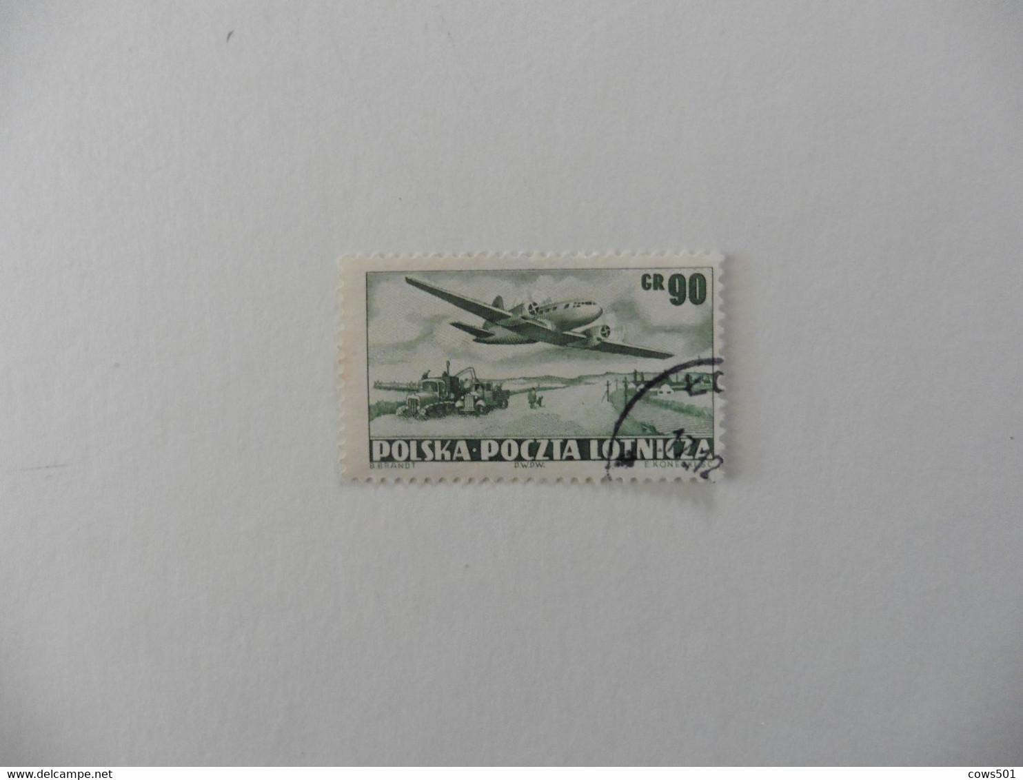 Pologne > Poste Aérienne  :Timbre N° 29 Oblitéré - Used Stamps