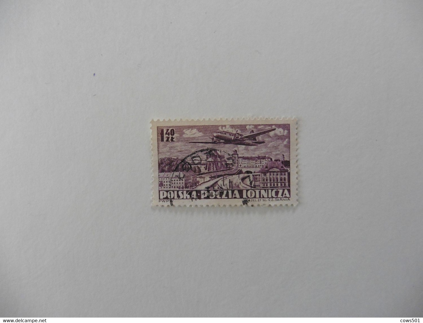 Pologne > Poste Aérienne  :Timbre N° 30 Oblitéré - Used Stamps