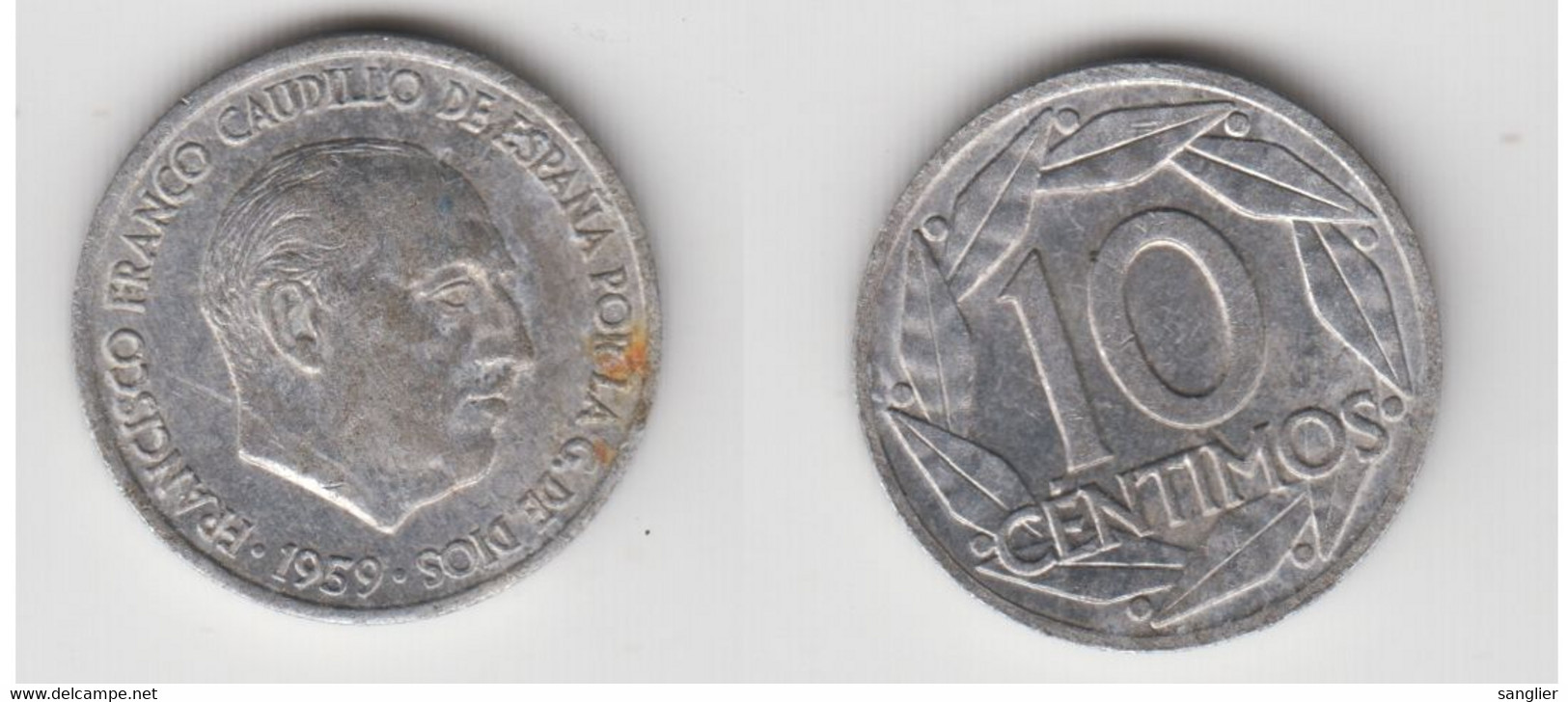 10 CENTIMOS 1959 - 10 Centesimi