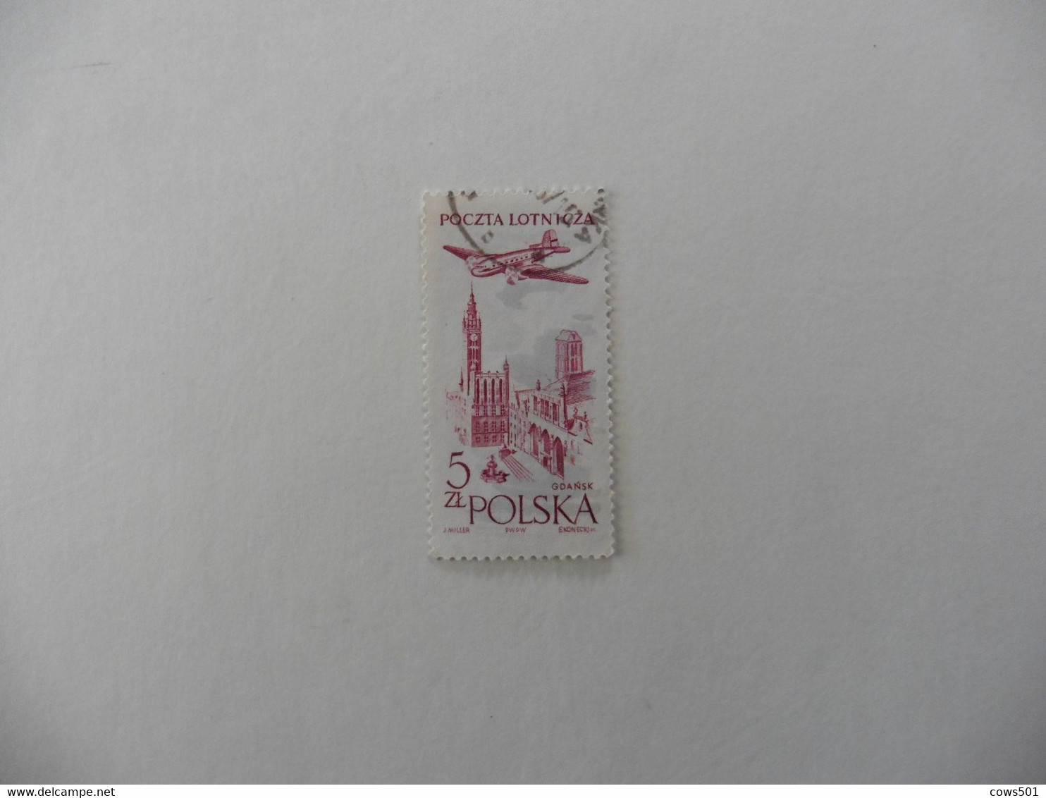 Pologne > Poste Aérienne  :Timbre N°46 Oblitéré - Used Stamps
