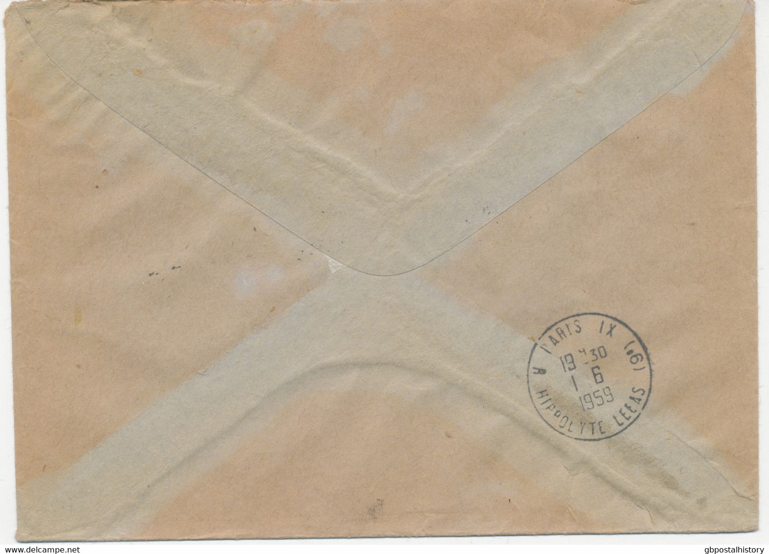 SOWJETUNION 1959, 2 R Flugzeuge EF Auf Kab.-R-Brief Von „SARATOV“ Nach PARIS - Storia Postale