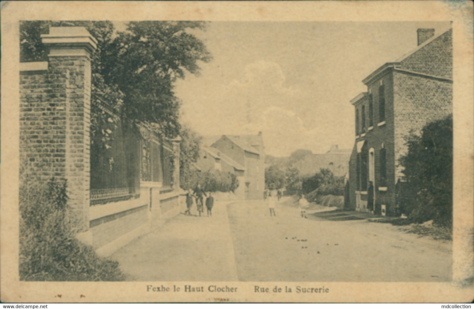 BE FEXHE LE HAUT CLOCHER / Rue De La Sucrerie / CARTE ANIMEE - Fexhe-le-Haut-Clocher