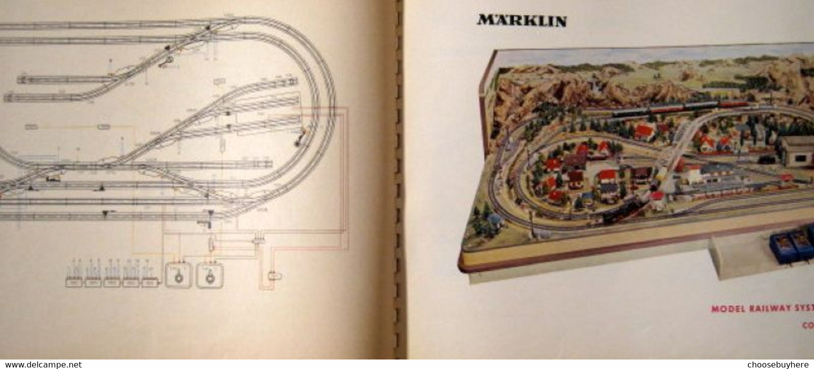 Märklin Track Plan Track Plans 0330 Tracks H0 Spiral Binding Märklin Gleisplan Gleispläne 0330 Gleisanlagen H0 - Track