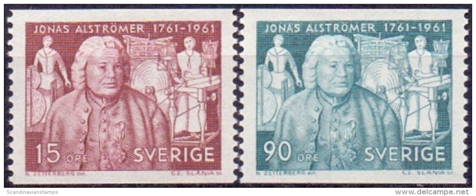 ZWEDEN 1961 J.Alströmer PF-MNH - Nuovi