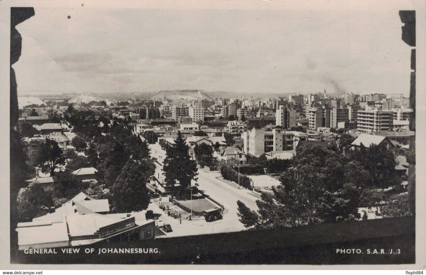 AFRIQUE DU SUD - CARTE POSTALE DE JOHANNESBURG POUR LA FRANCE LE 16-8-1948. - Briefe U. Dokumente