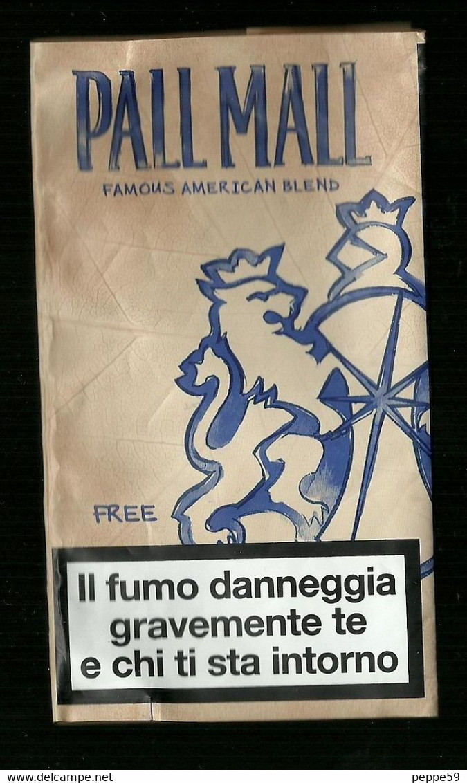 Busta Di Tabacco (Vuota) - Pall Mall  1 - Etichette