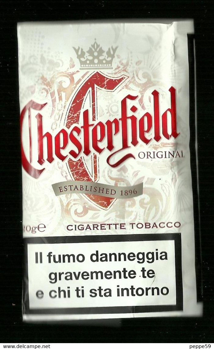 Busta Di Tabacco (Vuota) - Chesterfield  2 Da 20g - Etichette